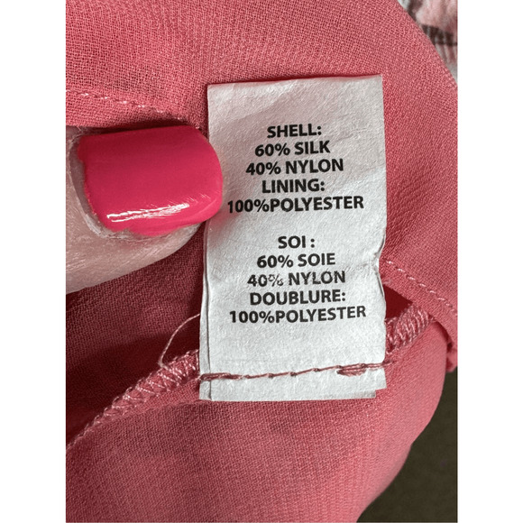 Ramy Brook NWT Penelope Silk Blend Ruffle Dress in Pink Size S - Picture 6 of 12